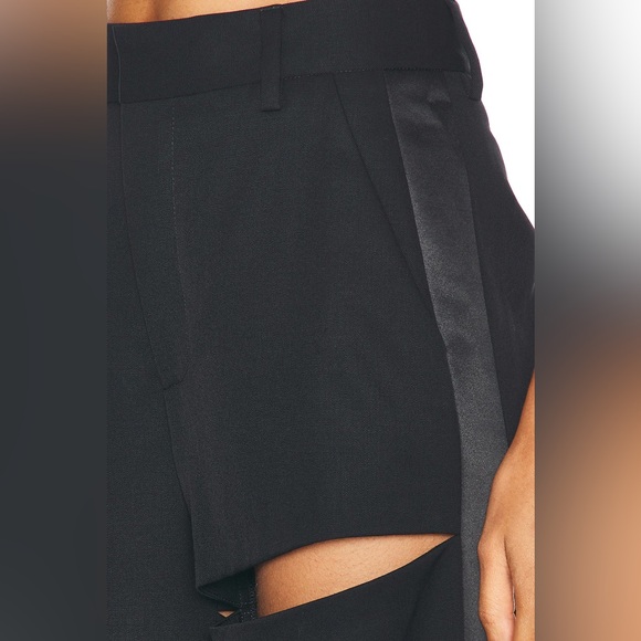 A R E A Asymmetric Slit Pant - Picture 8 of 12